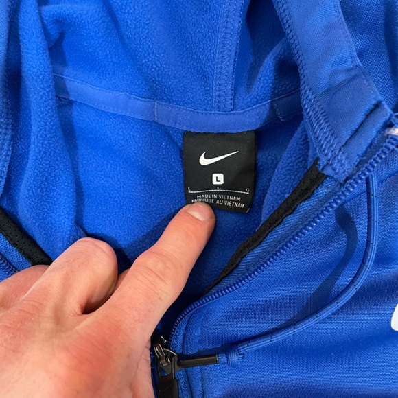 Nike Air Force Full Zip Hoodie Large - Picture 4 of 4